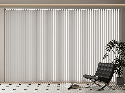 modern curtain dream blinds venetian blinds vertical blinds 3d model