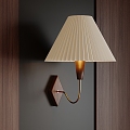 Middle style wall lamp 3d model