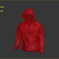 Bright Pink Hooded Jacket Featuring UNIFIT Logo And Round Emblem Design