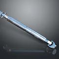 Stainless Steel Universal Joint Shaft with Metallic Surface and Joints