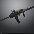 High Precision Tactical Rifle With Sniper Scope Suppressor And Modern Tactical Grip