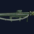 T3 Anti-tank Rocket Gun Grenade Launcher Rocket Rocket Rocket RPG Air-to-air Weapon Air-to-air Missile Low Face Number Low Model Simple Model Movie Stage 3d model