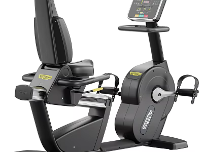 Professional Exercise Bike With Ergonomic Seat Digital Display Screen And Adjustable Handlebars 3d model