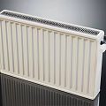 Modern radiator 3d model