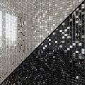 Modern background wall mosaic options 3d model