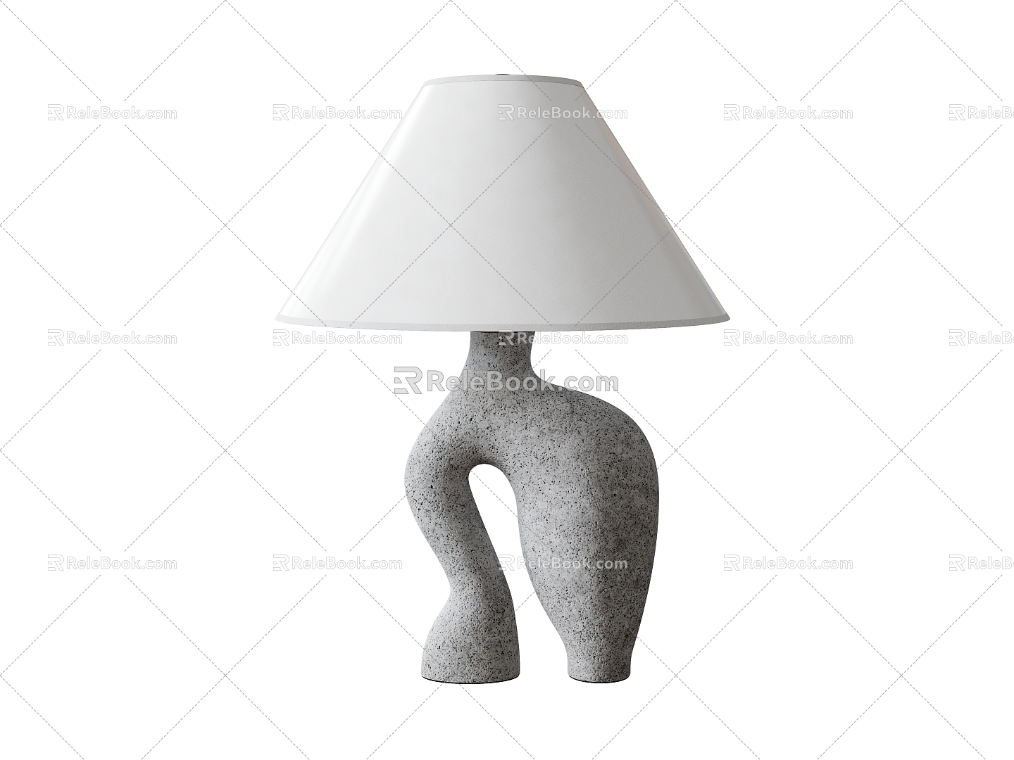 Table lamp reading lamp decorative lamp 3d model