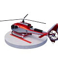 Helicopter 3d model