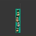 Oddly Good Multi Layer Display Stand With Chocolate Vanilla Strawberry Mint Coffee Labels