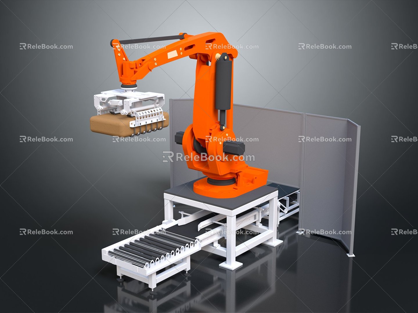 Modern Robot Arm Heavy Duty Robot Robot Arm Mechanical Arm Robot Arm 3d model