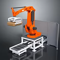 Modern Robot Arm Heavy Duty Robot Arm Mechanical Arm Robot Arm 3d model