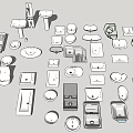 Different Types Of Bathroom Sinks Featuring Various Shapes And Designs