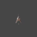 Detailed Realistic Shark 3D Model With Lifelike Features On Gray Background