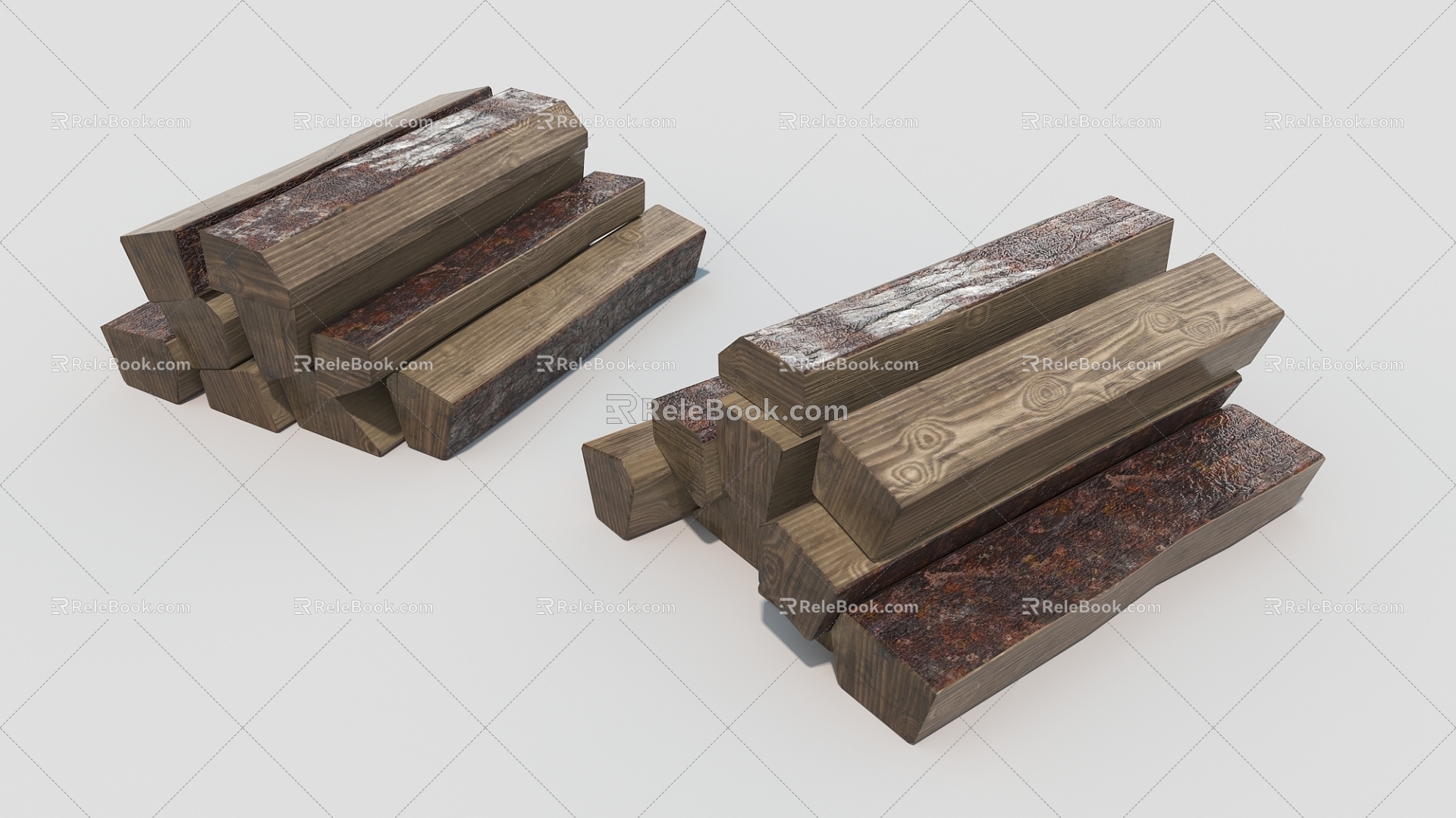 wood wood wood board 3d model