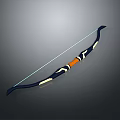 Crossbow Mechanical Crossbow Shift Bow and Arrow Shoot Far Equipment Weapons High-tech Crossbow 3d model