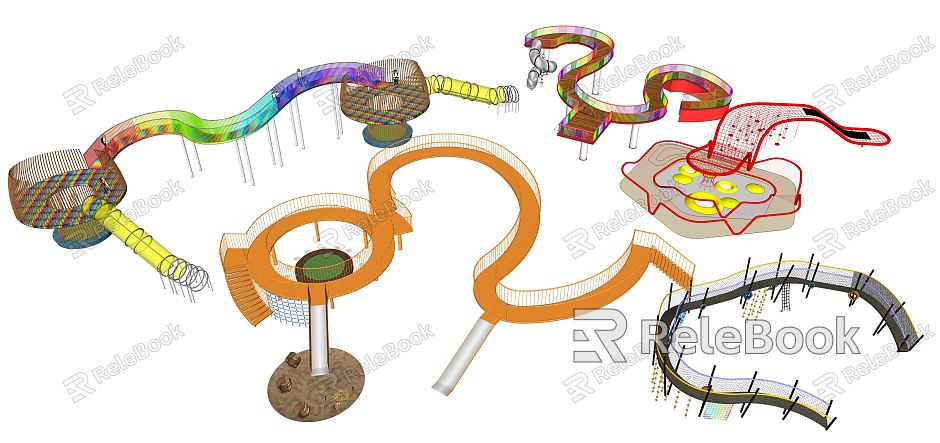 Modern Amusement Equipment Children's Amusement Park Equipment Amusement Equipment model