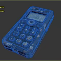 Gionee Old Fashioned Feature Mobile Phone With Worn Rusty Exterior And Numeric Keypad