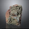 Premium Natural Wood Stone with Red White Green Mixed Colors and Natural Surface Texture