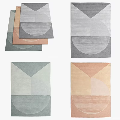 modern square carpet carpet 3d model modern square carpet carpet 3d model