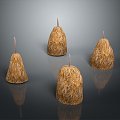 haystack haystack haystack haystack haystack hay outdoor item realistic 3d model