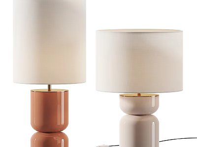 Modern table lamp 3d model