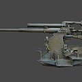 heavy anti-aircraft gun 3d model