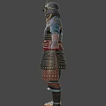 Weapons of the Japanese Samurai 3d model