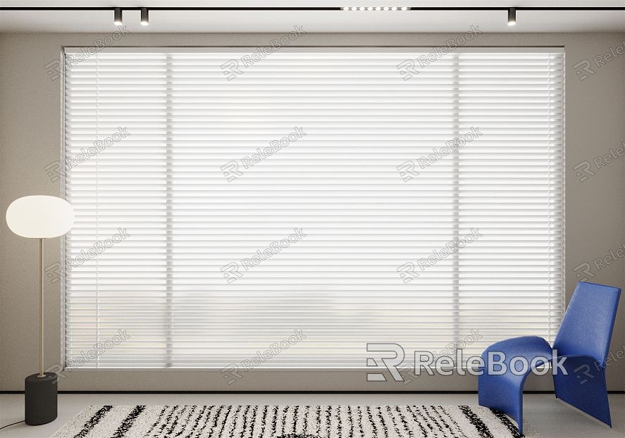 Modern venetian blinds model