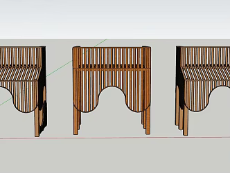 New Chinese Pavilion 3d model
