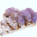 Natural Amethyst Cluster Decorative Ornament Set For Home Decoration With Unique Crystal Formation