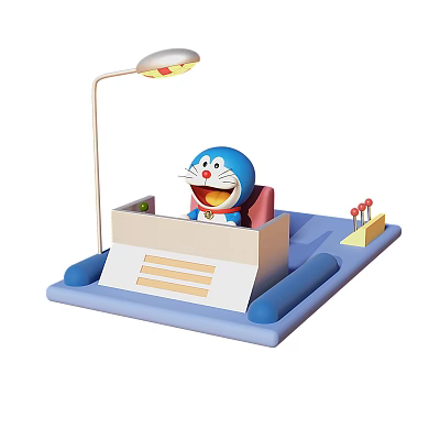 Modern Time Machine 3d model