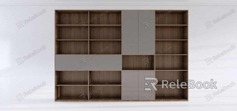 Open Bookcase Office Cabinet Office Decorative Cabinet Office Filing Cabinet Office model