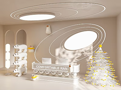 Reception desk Reception desk 3d model