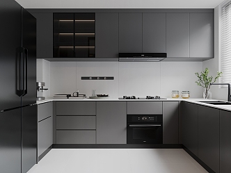 Modern Kitchen 3d model