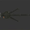 Modern Machine Gun Sci-Firearms 3d model