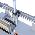 Sturdy Industrial Equipment With Mechanical Arm Cabinet Workbench And Measuring Scale