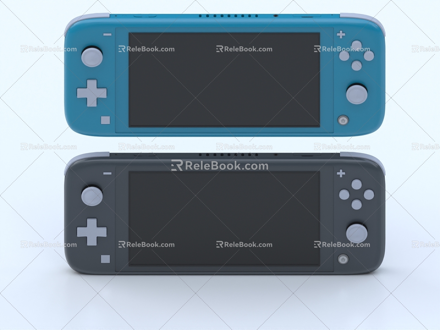 Game console console game switch handle 3d model