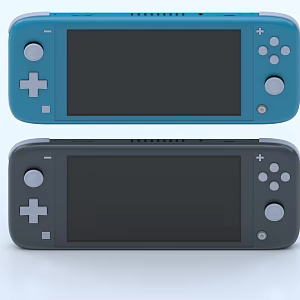 Game console game switch handle 3d model