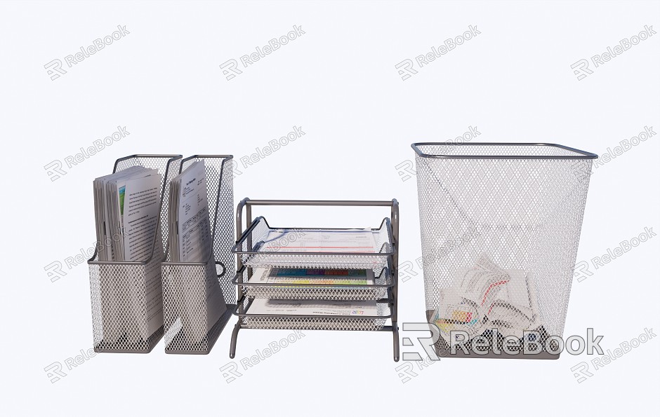 Modern Trash Bin Office Supplies Trash Bin model