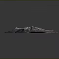 Natural Mountainous Terrain with Snow Capped Peaks River Valleys and Textured Ground