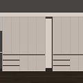 Modern wardrobe 3d model