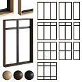 Casement Windows With Multiple Modern Frame Styles And Glass Panel Designs