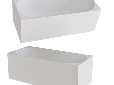 Ruty square wash basin 18w 3d model