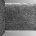 Modern Bathroom Chandelier With Gray Tile Wall And Interior Design