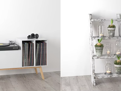 Industrial LOFT Shelf 3d model Industrial LOFT Shelf 3d model