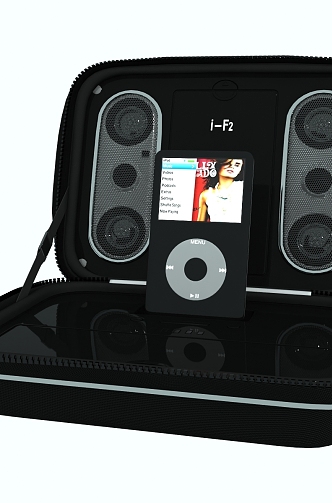 iPod DJ 3d model