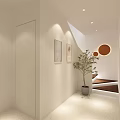 Modern Clothing Store Interior With Arched Design Colorful Apparel And Lighting