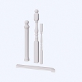 New Chinese Stair Handrail Railing 3d model