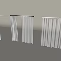 Bathroom Accessories Modern Metal Shower Curtain Rods And Curtains In Various Styles