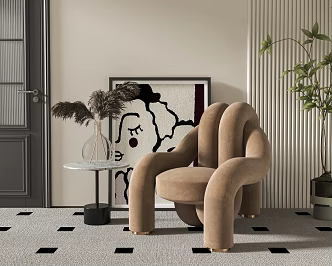 Leisure Chair 3d model