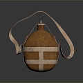 Copper Kettle Military Kettle Copper Kettle Kettle Kettle Tea Kettle Old Kettle Barrel Kettle Container 3d model